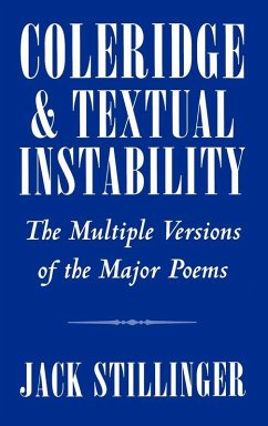 Cover Coleridge and Textual Instability