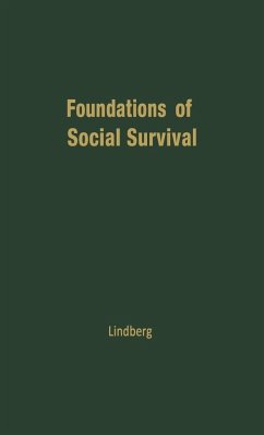 Foundations of Social Survival - Lindberg, John; Unknown