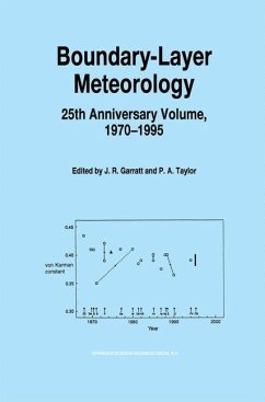 Boundary-Layer Meteorology 25th Anniversary Volume, 1970¿1995 - Garratt