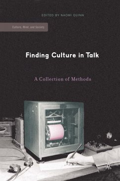 Finding Culture in Talk - Quinn, Naomi