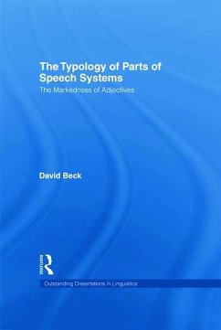 The Typology of Parts of Speech Systems - Beck, David