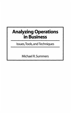 Analyzing Operations in Business - Summers, Michael