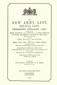 Hart OS Army List 1895 - Press, Naval &. Military