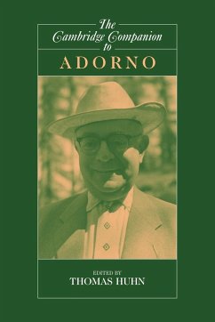 The Cambridge Companion to Adorno - Huhn, Tom (ed.)