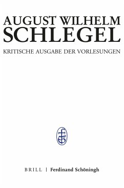 Bonner Vorlesungen I - Schlegel, August Wilhelm von