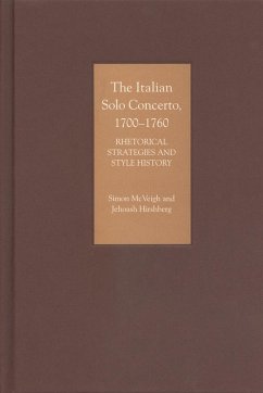 The Italian Solo Concerto, 1700-1760 - Mcveigh, Simon; Hirshberg, Jehoash