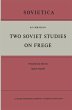 Two Soviet Studies on Frege - Bild 1