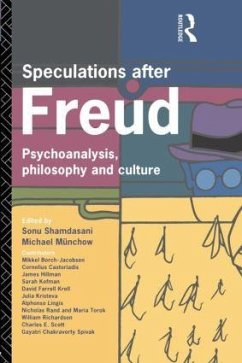Speculations After Freud - Munchow, Michael (ed.)