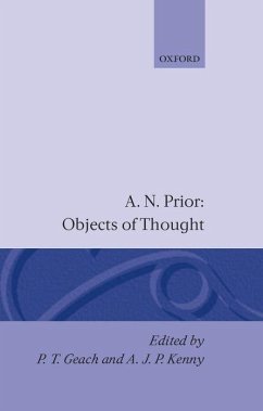 Objects of Thought - Prior, A N