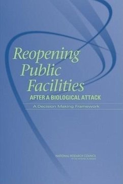 Reopening Public Facilities After a Biological Attack - National Research Council; Division On Earth And Life Studies; Board On Life Sciences; Committee on Standards and Policies for Decontaminating Public Facilities Affected by Exposure to Harmful Biological Agents How Clean Is Safe?