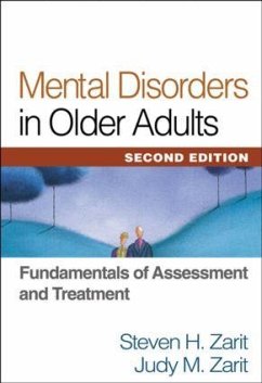 Mental Disorders in Older Adults - Zarit, Steven H; Zarit, Judy M