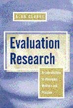 Evaluation Research - Clarke, Alan