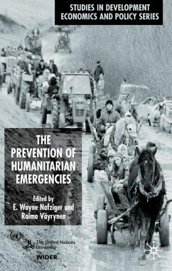 The Prevention of Humanitarian Emergencies - Nafziger, E Wayne; Väyrynen, Raimo