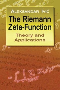 The Riemann Zeta-Function - Ivic, Aleksandar