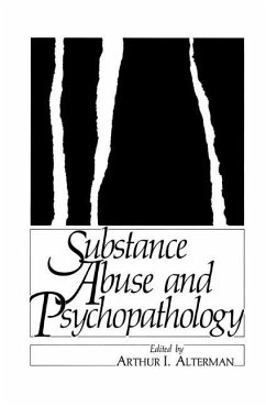 Substance Abuse and Psychopathology - Alterman, Arthur