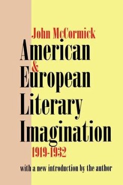 American and European Literary Imagination - Mccormick, John