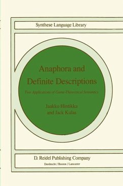 Anaphora and Definite Descriptions - Hintikka, Jaakko;Kulas, J.