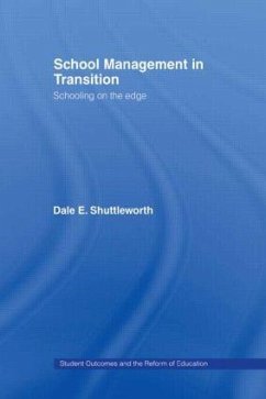 School Management in Transition - Shuttleworth, Dale