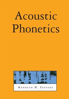 Acoustic Phonetics - Stevens, Kenneth N.