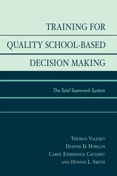 Cover Training for Quality School-Based Decision Making