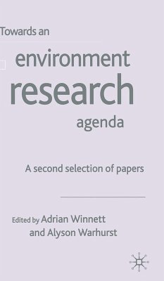 Cover Towards an Environment Research Agenda