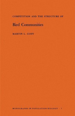 Competition and the Structure of Bird Communities - Cody, Martin L.