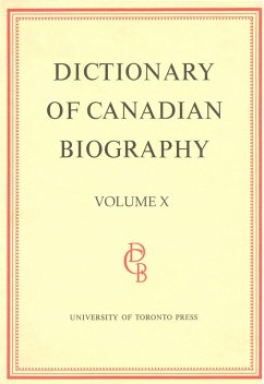 Cover Dictionary of Canadian Biography / Dictionaire Biographique Du Canada