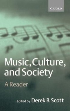 Music, Culture, and Society - Scott, Derek B. (ed.)