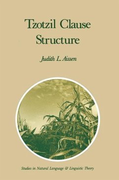 Tzotzil Clause Structure - Aissen, J.