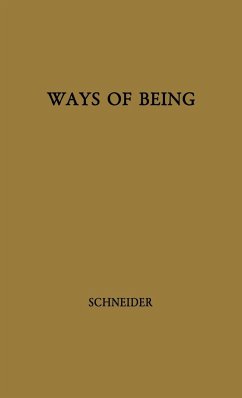 Ways of Being - Schneider, Herbert Wallace; Unknown