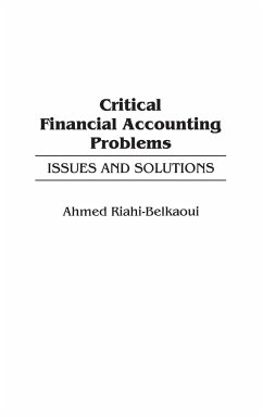 Critical Financial Accounting Problems - Riahi-Belkaoui, Ahmed