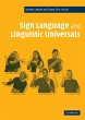 Sign Language and Linguistic Universals - Bild 1