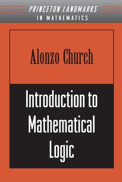 Introduction to Mathematical Logic - Church, Alonzo