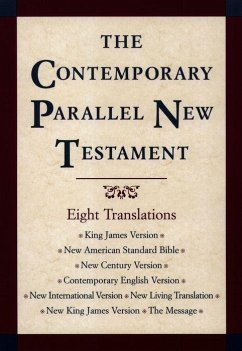 Contemporary Parallel New Testament Bible-PR-KJV/NASB/Ncv/Cev/NIV/Nlt