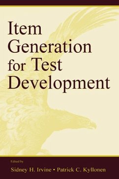 Item Generation for Test Development