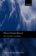 Plato's Utopia Recast - Bobonich, Christopher