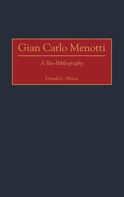 Gian Carlo Menotti - Hixon, Donald L.