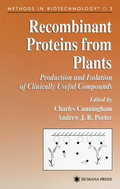 Recombinant Proteins from Plants - Cunningham, Charles / Porter, Andrew J. R. (eds.)