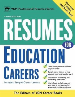 Resumes for Education Careers - Vgm Career Books