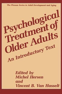 Psychological Treatment of Older Adults - Hersen, Michel / Van Hasselt, Vincent B. (Hgg.)