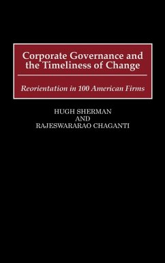 Corporate Governance and the Timeliness of Change - Sherman, Hugh; Chaganti, Rajeswararao