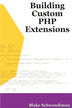 Building Custom PHP Extensions - Schwendiman, Blake
