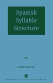 Spanish Syllable Structure