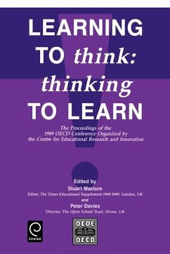 Learning to Think - Maclure, S. / Davies, P. (eds.)