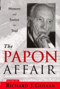 The Papon Affair - Golsan, Richard (ed.)