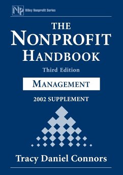 The Nonprofit Handbook, 2002 Supplement - Connors, Tracy D