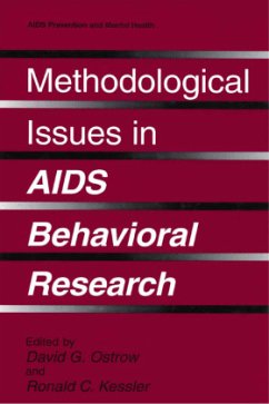 Methodological Issues in AIDS Behavioral Research - Ostrow, David G. / Kessler, Ronald C. (Hgg.)