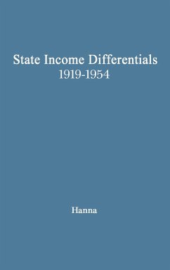 State Income Differentials, 1919-1954 - Hanna, Frank Allan; Hanna; Unknown