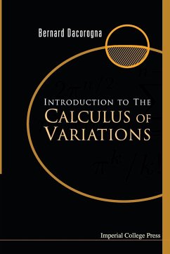INTRODUCTION TO THE CALCULUS OF VARIATIONS - Dacorogna, Bernard