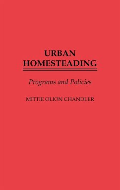 Urban Homesteading - Chandler, Mittie Olion; Olion Chandler, Mittie